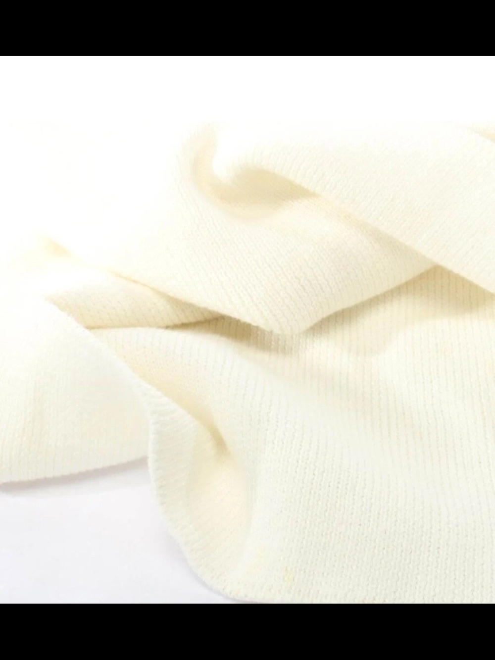 Prada Cream Knit Dress with Gold Eyelet and Zip Trim Size IT 44 - Picture 3 of 4
